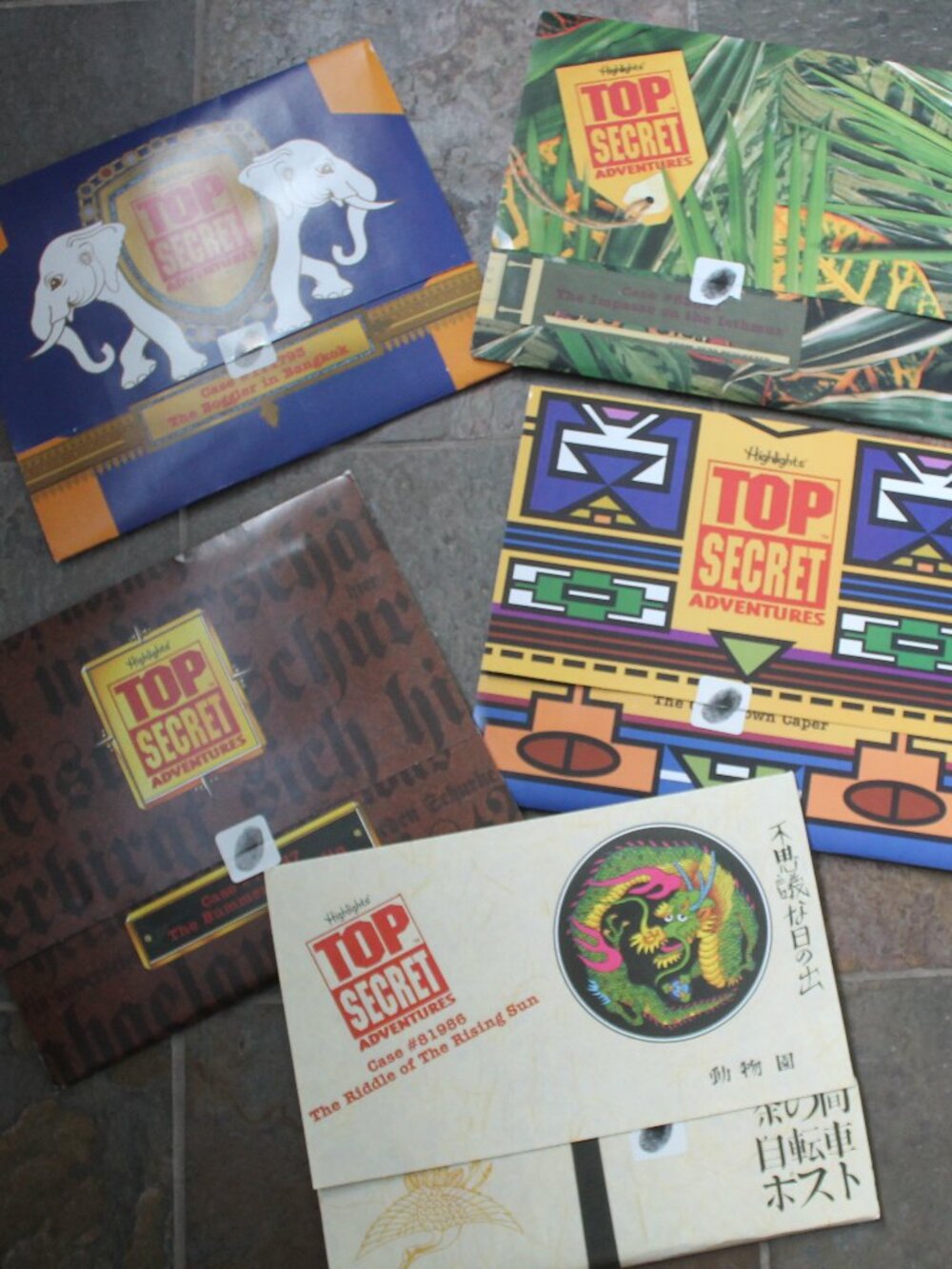 Top Secret Adventures Travel Puzzle Bundle of 13